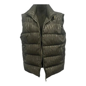 DIOR OBLIQUE DOWN VEST LARGE